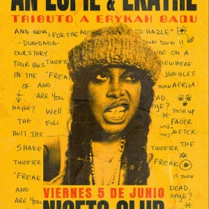 AN ESPIL + EKATHE/Tributo a Erikah Badu en Niceto Club