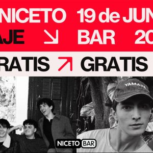 ANIMAJE x CHANTADA en Niceto Bar