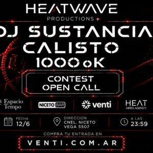 Heat wave productions presenta: Heat Wave Vol. 2 en Niceto Bar