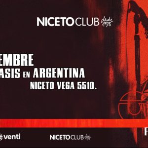 OEISIS - Familiar vibes in the area en Niceto Club